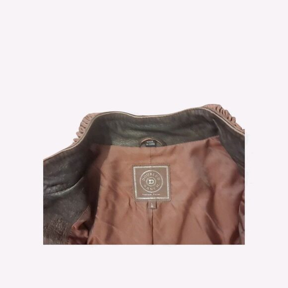 Double D Ranch Anasazi Leather Jacket Large Limited Edition Western Unique Rare - Picture 3 of 9